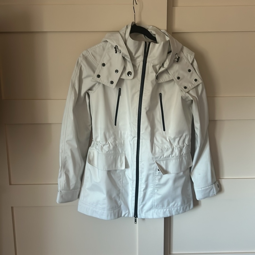 Burberry Brit White Rain Jacket